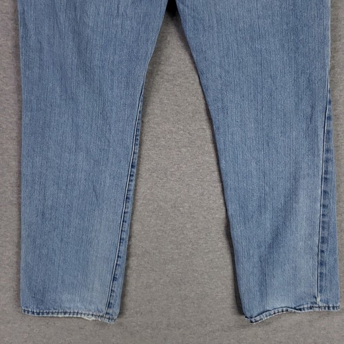 Old Navy 32x34 Regular Fit Blue Jeans Light Wash Super Soft Denim Broken In - Picture 7 of 11