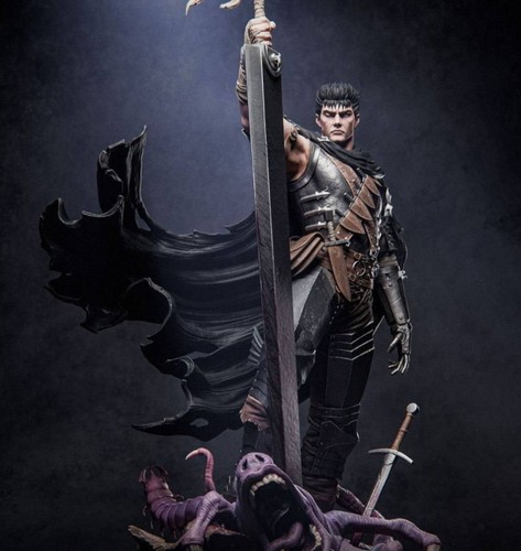 1/24 1/18 Berserk Guts Unpainted Unassembled 3D Printing Model Garage Kits - Picture 1 of 2