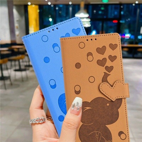 PU Leather Elephant Wallet Phone Case For Samsung S20 S21 S22 S23 S24 S25 Ultra - Picture 11 of 72