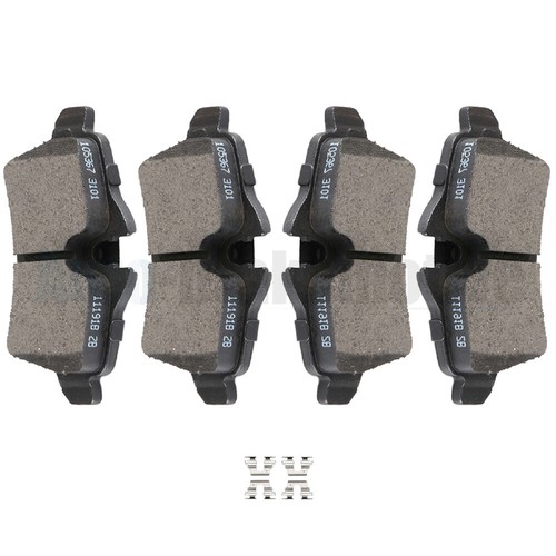 Pastillas de freno traseras de cerámica para Mini Cooper 2007 2008 2009 2010 2011 2012 2013-2015 - Imagen 8 de 12