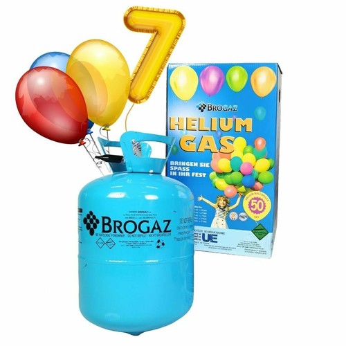 Helium Gas Ballongas für ca. 50 Luftballons Heliumflasche Folienballons - Bild 17 von 20
