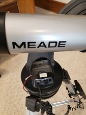 TELESCOPE: MEADE 80MM, 800, F10. ON DS2000 MOUNT, AUTOMATIC GOTO. NO CONTROLLER