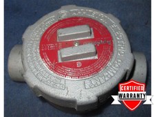 Appleton Malleable Iron GR TYPE T 1.25" Hazardous Location Enclosure 1 yr warr.