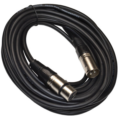 25ft HQRP 3-Pin XLR M Zu XLR F Kabel Für Behringer ECM8000, C-1, C-2 Mikrofone