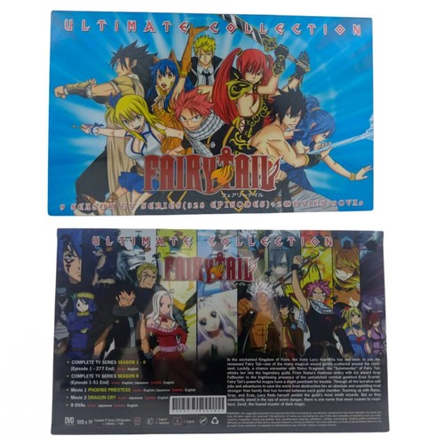 DVD Anime Fairy Tail Series Season 1-9 Vol.1-328 End + 2 Movie + 9 OVA - Imagen 6 de 9