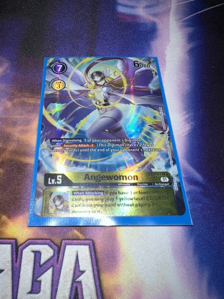 Digimon CCG Singles - Angewomon - BT3-039 R - 1-Year