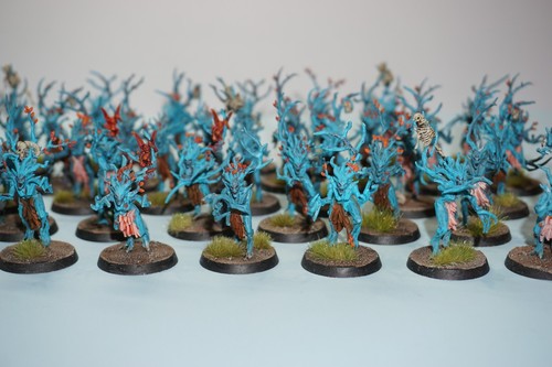 Warhammer Age of Sigmar Sylvaneth Dryads x 35 - Painted - Picture 5 of 10