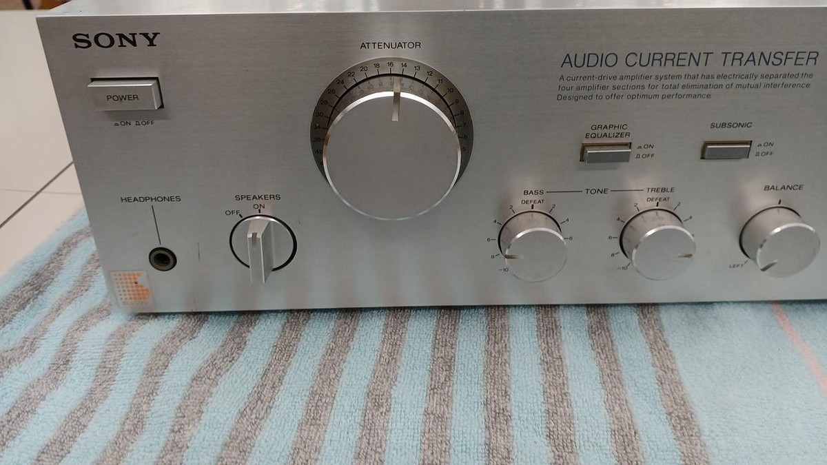 SONY プリメインアンプ TA-AX500 オーディオカレントトランスファー SONY プリメインアンプ TA-AX500動作品 SONY プリメインアンプ