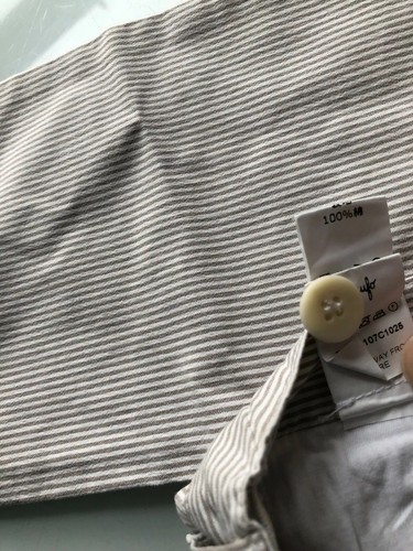 Girls’s Il Gufo Striped Cotton Pants with Elastic Waistband - Gray - 10 Years - Picture 4 of 11