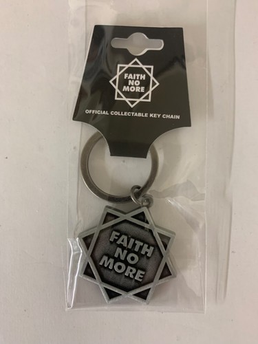 FAITH NO MORE SCHLÜSSELRING STERNFÖRMIG METALL OFFIZIELL LIZENZIERT - Bild 1 von 6
