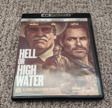 Hell Or High Water 4K UHD Blu-ray Combo Chris Pine INCLUDES DIGITAL CODE