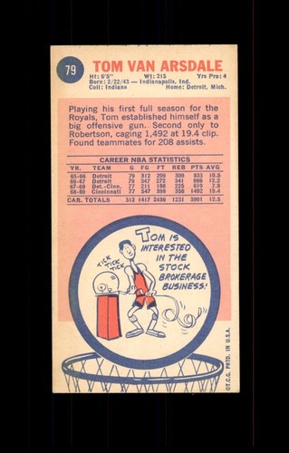 1969-70 (1969/70) Topps Basketball Card Singles COMPLETE Your SET U-PICK - Bild 219 von 273