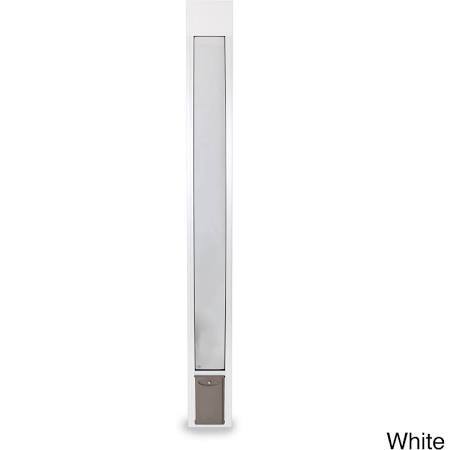 Petsafe Deluxe Patio Door Small White Petsafe Deluxe Patio Door Small White
