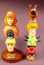 Scooby Doo Groovy Headstacker Tiki Totem Pole 27448 Magnetics NIP free ship Toy