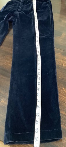Vintage J Lerbret Pour Bis Velvety Pants Size 40 (M) Pockets Stud Logo Buttons - Picture 19 of 24