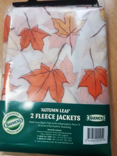 Haxnicks Plant Fleece Garden Jacket Horticultural Frost Crop Protection Cover X2 - Picture 2 of 3