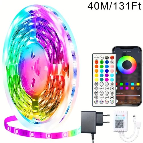 Ruban LED 24 V - Bande De Lumière Intelligente - 5 Tailles Possibles-Prise 220 V - Bild 11 von 18
