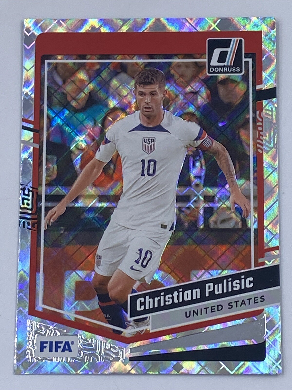 2023-24 Panini Donruss Soccer CHRISTIAN PULISIC Diamond Parallel USMNT USA