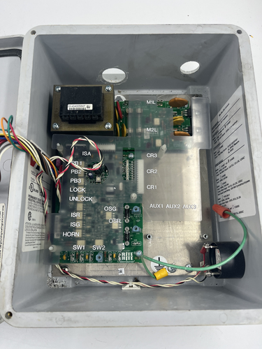 RITE HITE DOK-LOK CONTROL BOX VEHICLE RESTRAINT 120V, 1PH, 60HZ VBR-300 - Picture 2 of 5