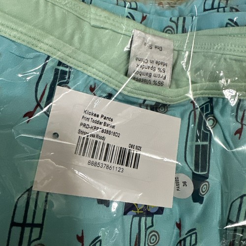 Kickee Pants Shining Sea Woody Cars Toddler Blanket Viscose & bodysuit 3-6M - Picture 3 of 4