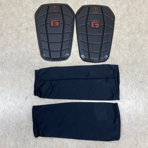 G-Form Pro-S CLASH SHIN GUARDS Large Ultra-Thin Slip in Pads Black/Black - New - Picture 5 of 7