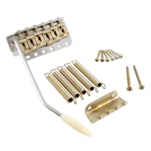 RELIC Gotoh GE101TS Traditional Vintage Tremolo Strat Steel Block - AGED CHROME - Picture 2 of 4