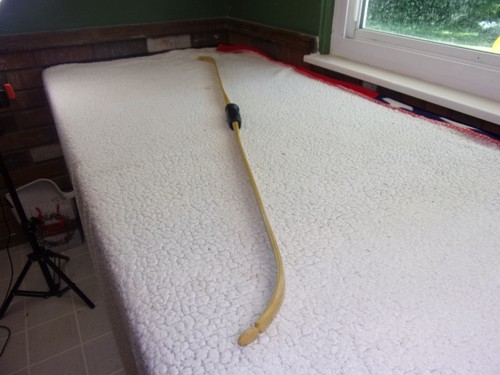 Tan and White Fiber Glass Recurve Bow - Picture 19 of 19