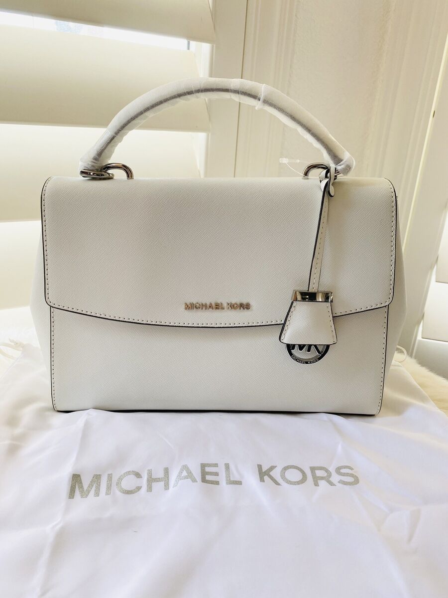 Michael Kors Ava Medium Saffiano Leather Satchel