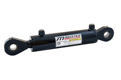 Hydraulic Cylinder Welded Double Acting 2'' Bore Stroke 10'' Swivel Eye End 2x10 