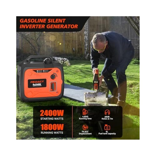 Compact Home Generator, Reliable 1800W, Quiet & Ideal for Emergencies - Picture 5 of 7