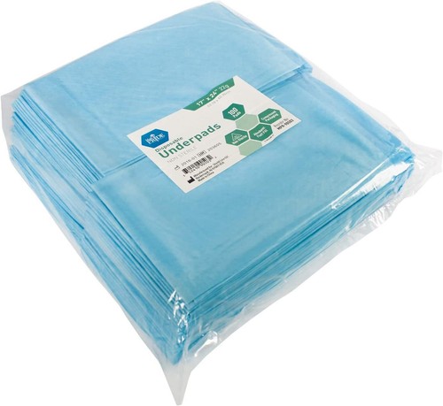 Medpride Disposable Underpads Bed Pad Chux Dog Puppy Training Pads 17'' x 24'' ✅ - Picture 4 of 5