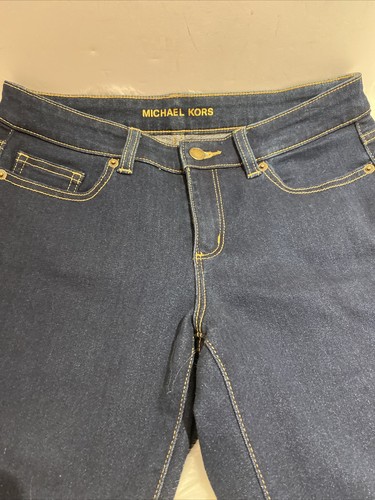 Michael Kors Izzy Skinny Womens Sz 4 Stretch Jeans Pre-owned. - Picture 2 of 12