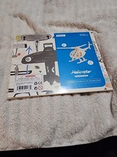 Helicopter(JP233) 3D Puzzle Helicopter 3D Puzzle..Robotime 3D Wooden Puzzle NEW