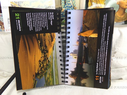 LE MONDE EN 365 JOURS, LIVRE CALENDRIER EN COFFRET, ÉDITIONS GEO, 2009 - Picture 10 of 18