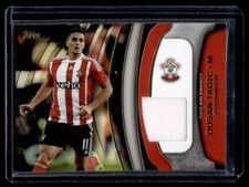 2015 Topps Premier Gold Football Fibers Relic White Shirt Dusan Tadic