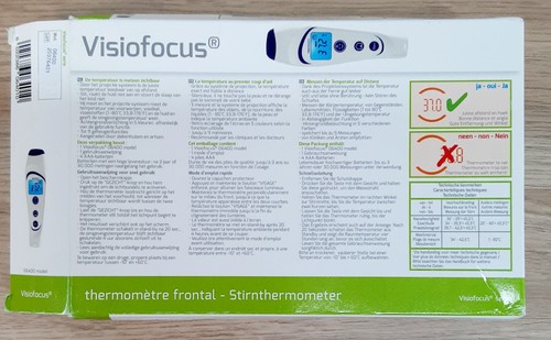 Visiofocus infrarot Fieberhermometer kontaktlos - B-WARE - (NP 89,95) - Bild 3 von 3