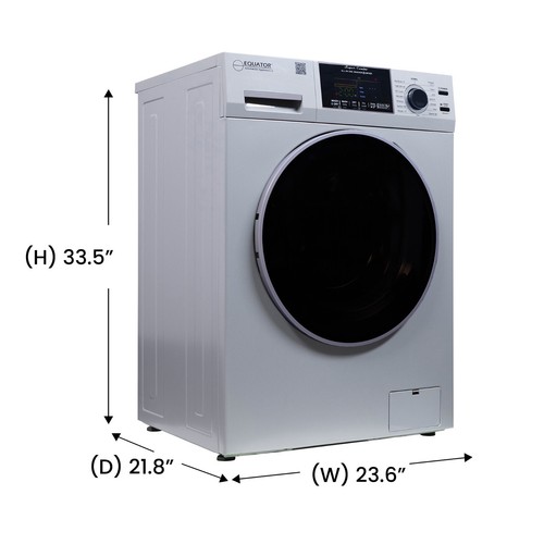 Equator All-in-One Washer Dryer VENTLESS/VENTED PET cycle 1.62cf/15lbs 110V - Picture 5 of 15