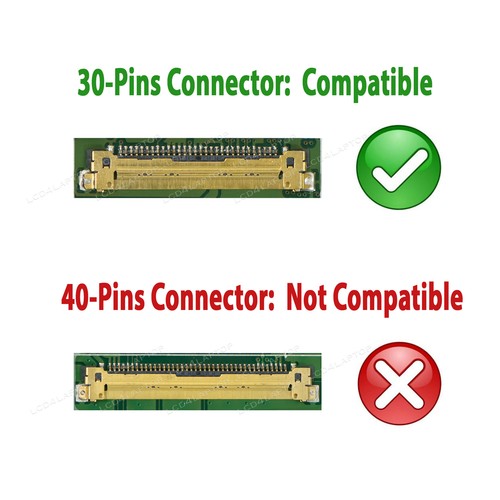 Compatible LP156WFH (SP)(P1) 15.6" LCD FHD Matte Laptop Screen Display Non Touch - Picture 5 of 6