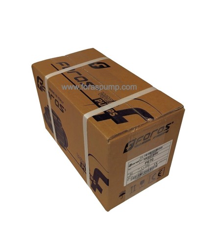Foras PE100T Pompa Periferica, Made IN Italy, 230/400V, 0.74 Kw, 65 M, 50 L / - Foto 6 di 7