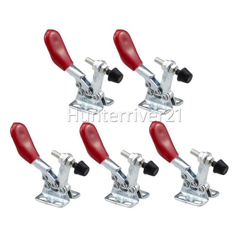 5pack GH-201A Holding Capacity Quick Release Toggle Clamp Horizontal Clamp Tools - Picture 6 of 6