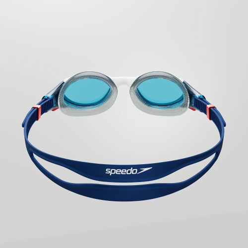 SPEEDO BIOFUSE 2.0 OCCHIALINI NUOTO UNISEX DA ADULTO mare piscina white blue - Bild 4 von 5