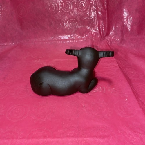 Pinion Purple Clay Tea Pet Buffalo, Zisha Figurine Ornament, Kungfu Tea Pets - Picture 3 of 4