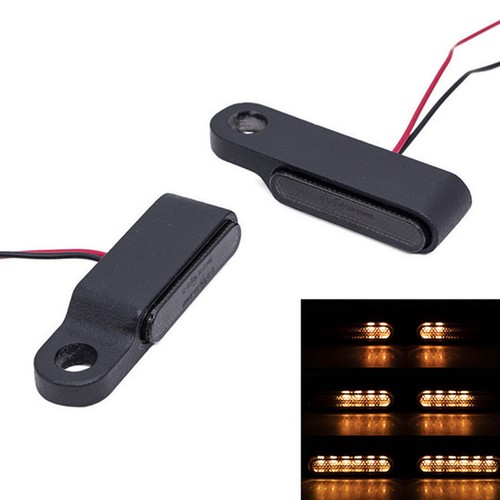 Lámpara intermitente indicadora de luz de señal de giro LED universal de 2 piezas para motocicleta eBike - Imagen 3 de 18