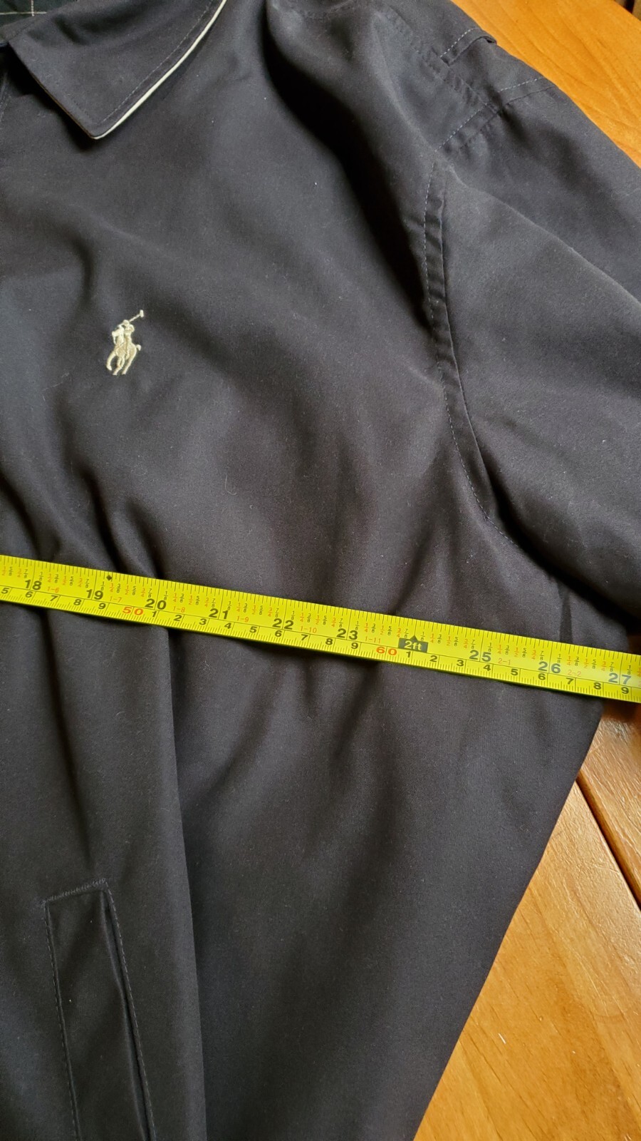 Polo Ralph Lauren Giacca Harrington Uomo a scacchi blu alto 2xl pony bianco