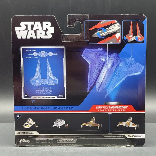 STAR WARS Micro Galaxy Squadron Series 7 DARTH MAUL's NIGHTBROTHER RARE 1/15000 - Picture 3 of 10