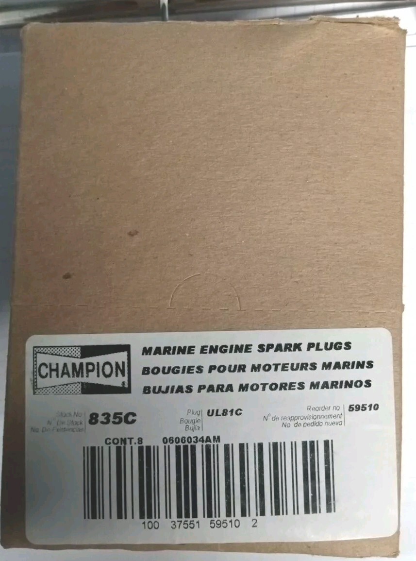 8 pack Spark Plug Champion Spark Plug UL81C