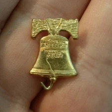 Liberty Bell Vintage Metal pinback
