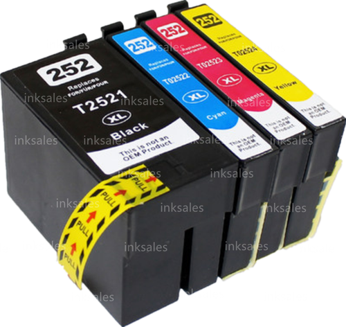 20x 252XL Generic Ink Cartridge for Epson WF3620 WF3640 WF7620 WF7720 WF7725 - Picture 2 of 2