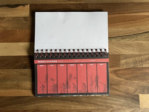 Organizador de listas semanales de planificador de escritorio de Stranger Things - Imagen 3 de 4