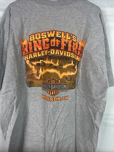 Harley Davidson Motorcycles Built Speed grau T-Shirt Größe 2XL Kurzarm 2021 - Bild 2 von 5